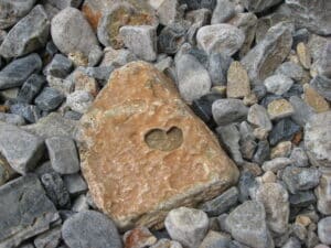 Herz im Stein